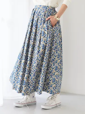 Angela Floral Gathered Skirt