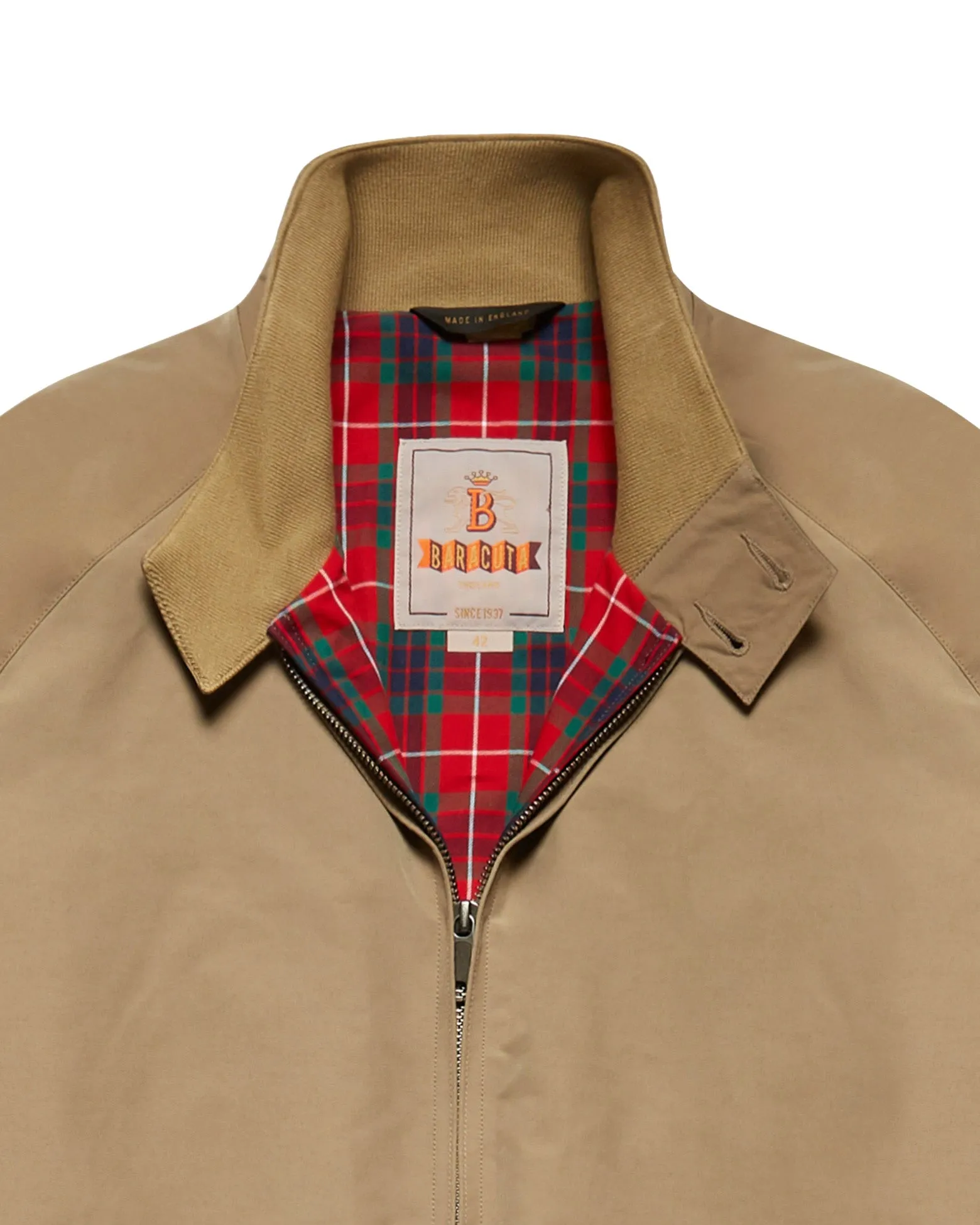 Baracuta G9 Classic Harrington Jacket - Tan