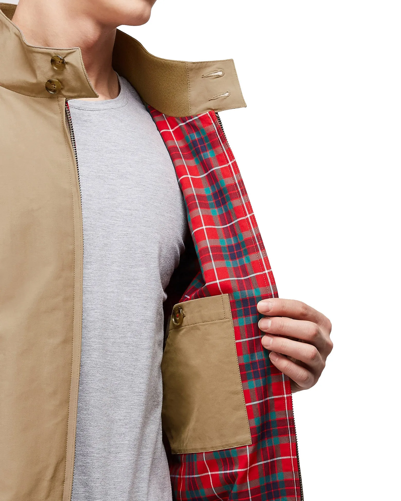 Baracuta G9 Classic Harrington Jacket - Tan