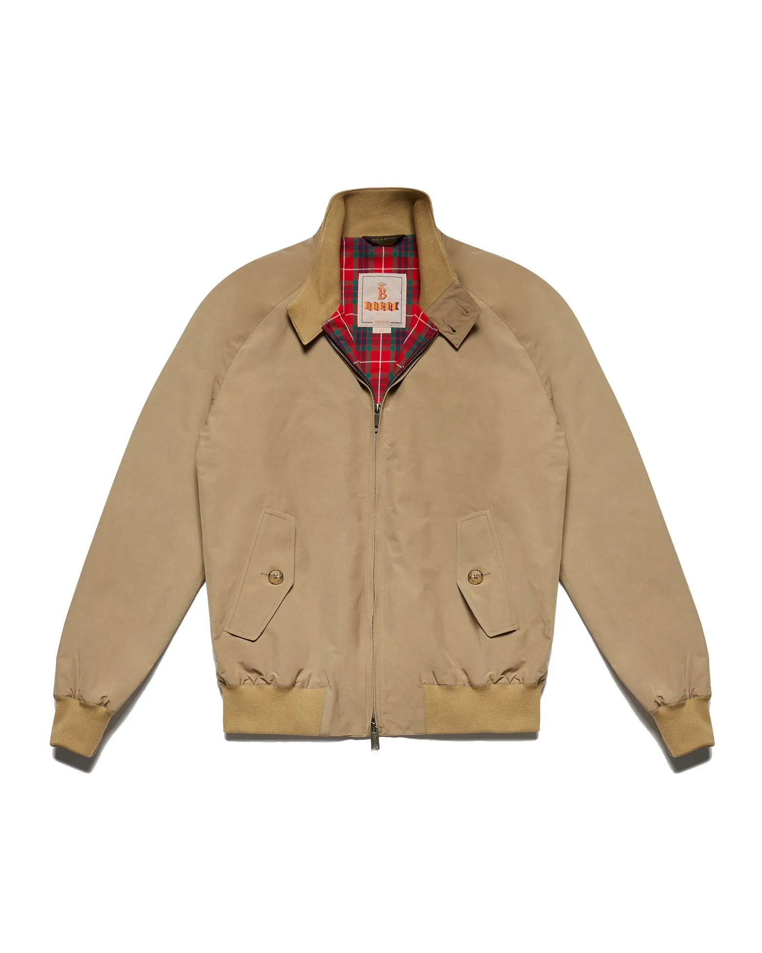 Baracuta G9 Classic Harrington Jacket - Tan