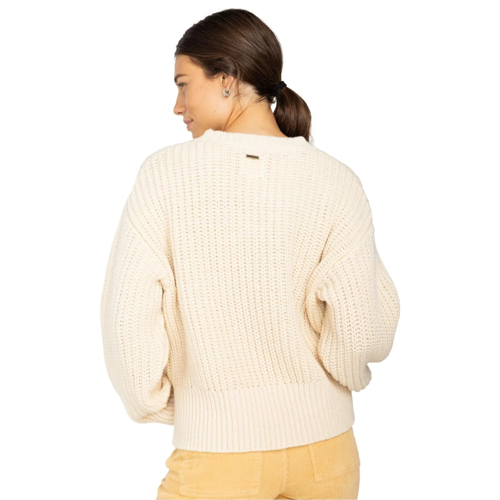 Billabong Womens Good Fortune Relaxed Fit Knit Jumper