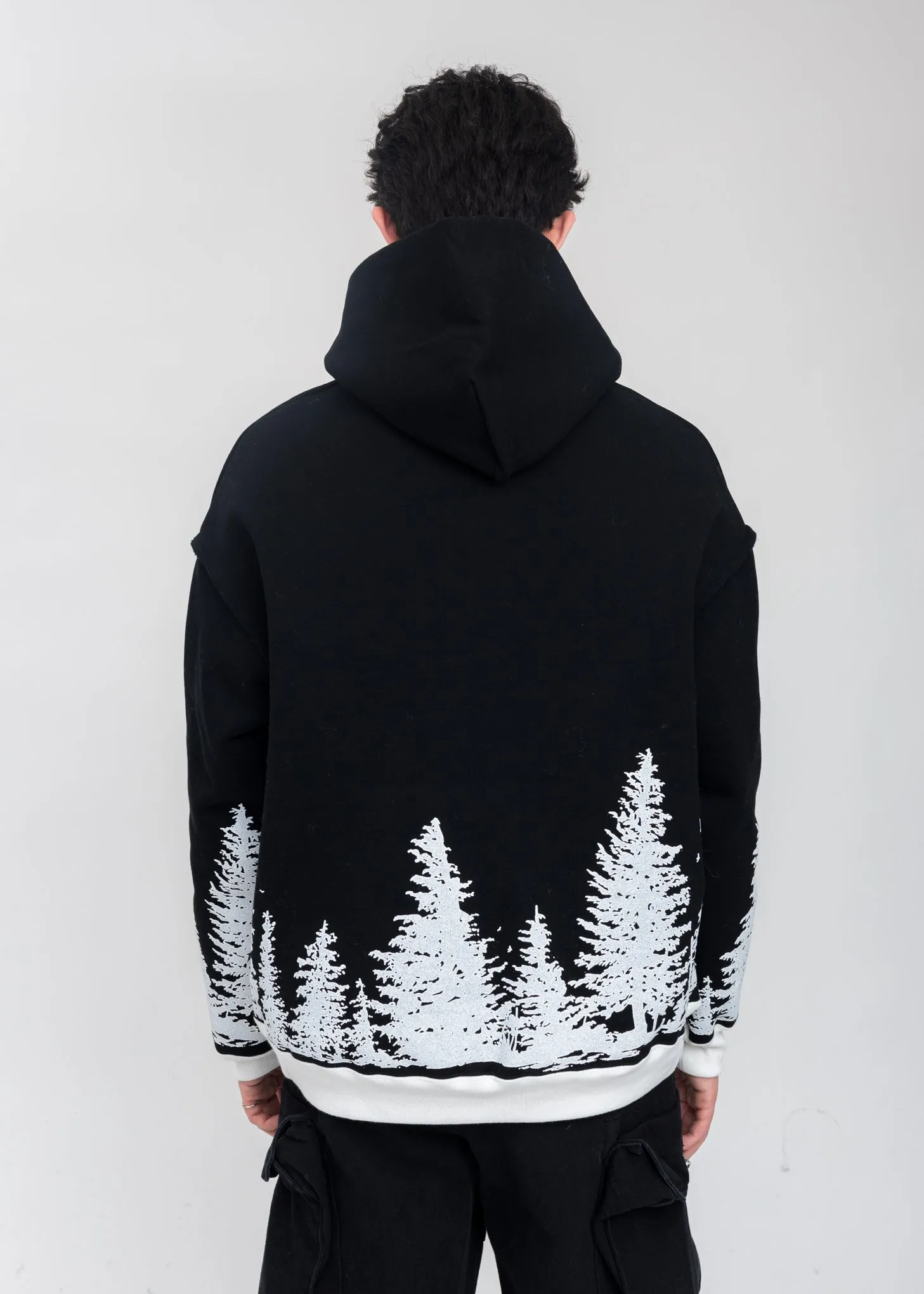 Black Forest At Night Hoodie