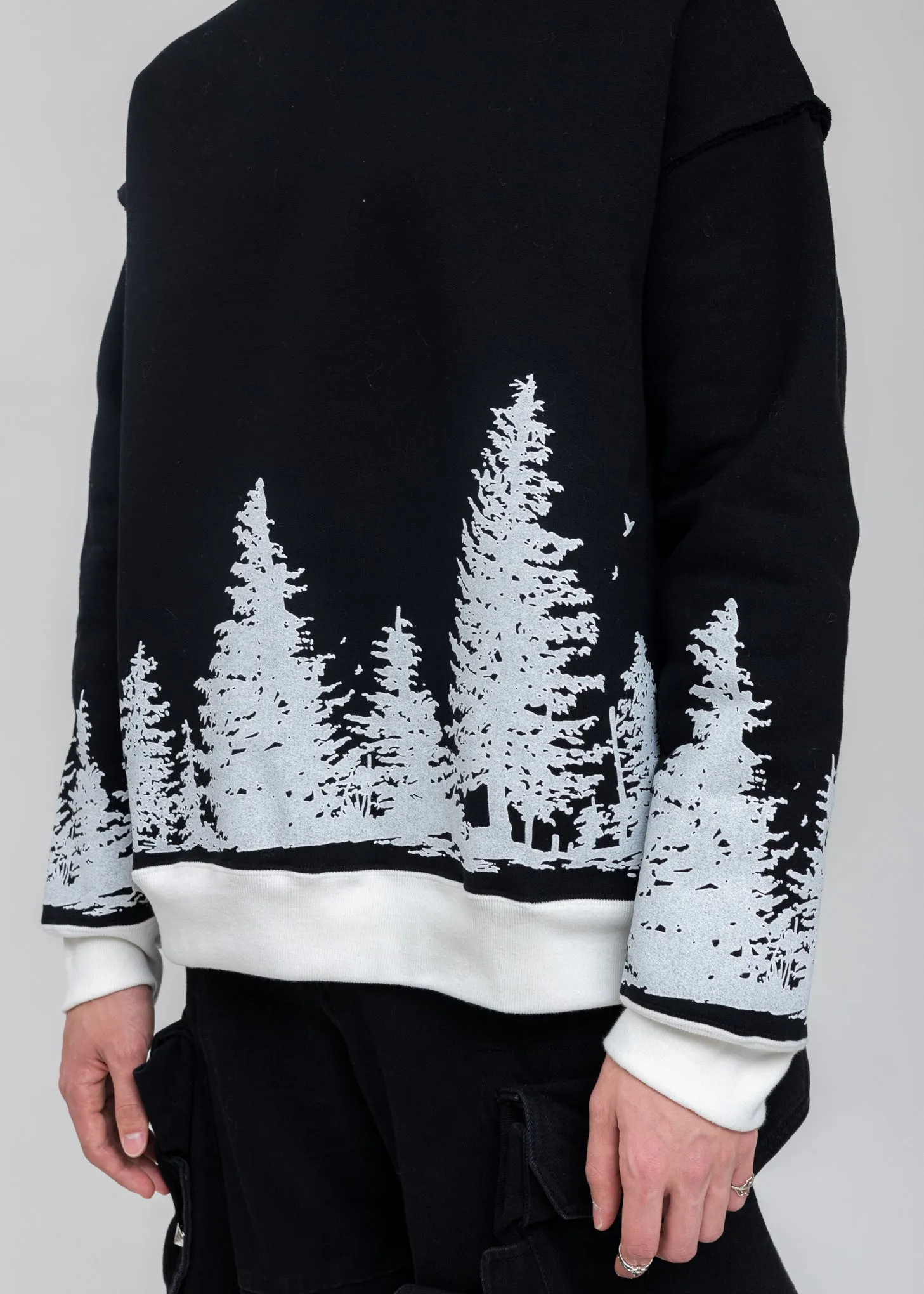 Black Forest At Night Hoodie