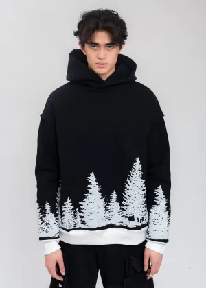 Black Forest At Night Hoodie