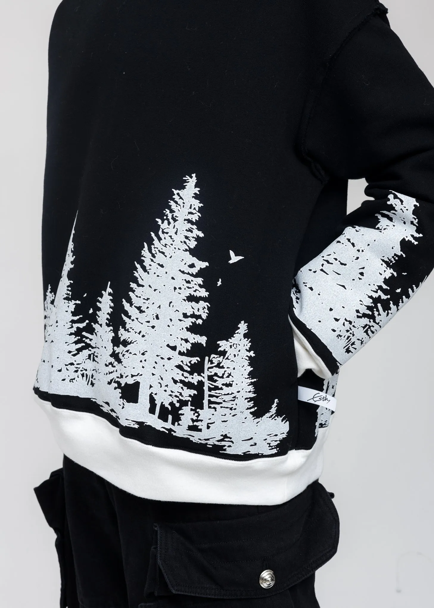 Black Forest At Night Hoodie