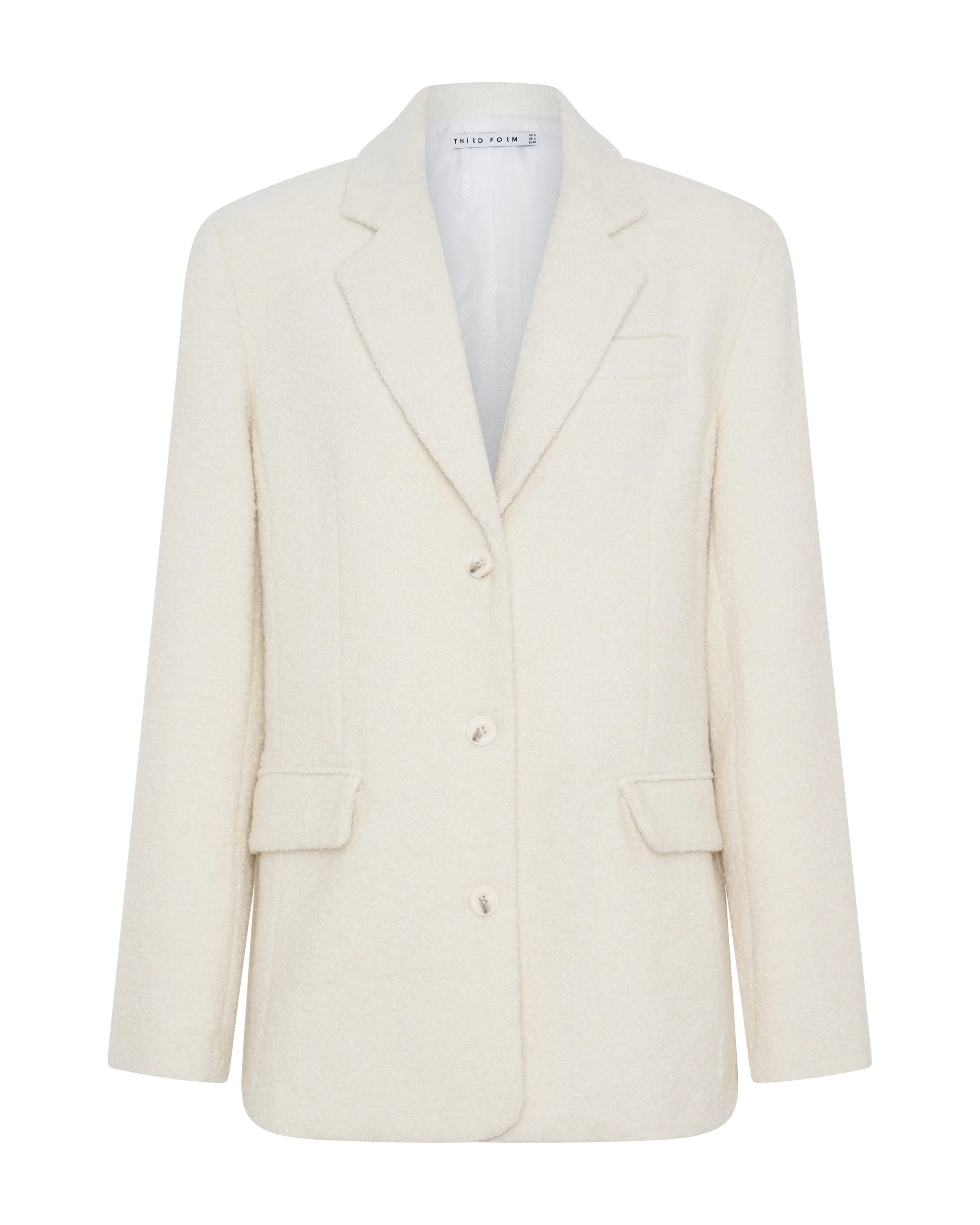 BOUCLE BLAZER | CREAM