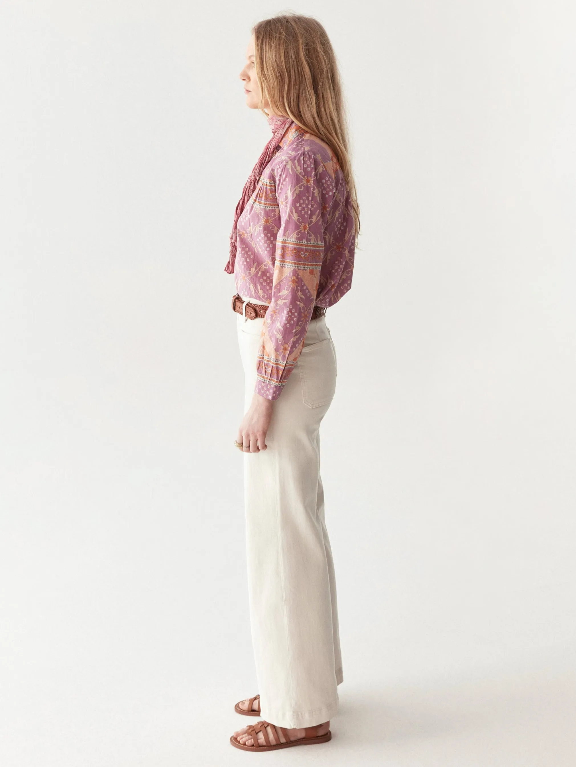 Bruna Blouse - Purple Rain