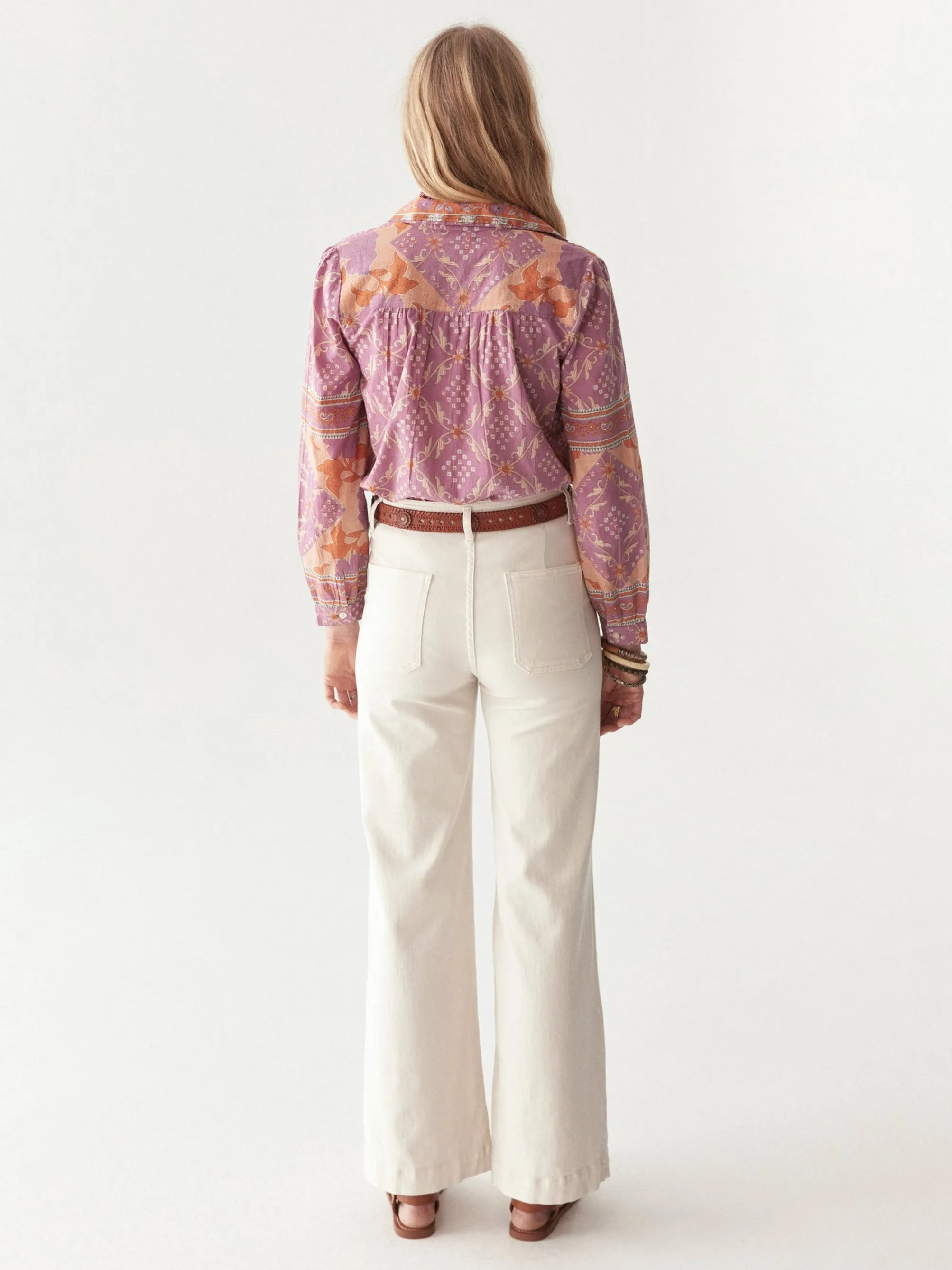 Bruna Blouse - Purple Rain