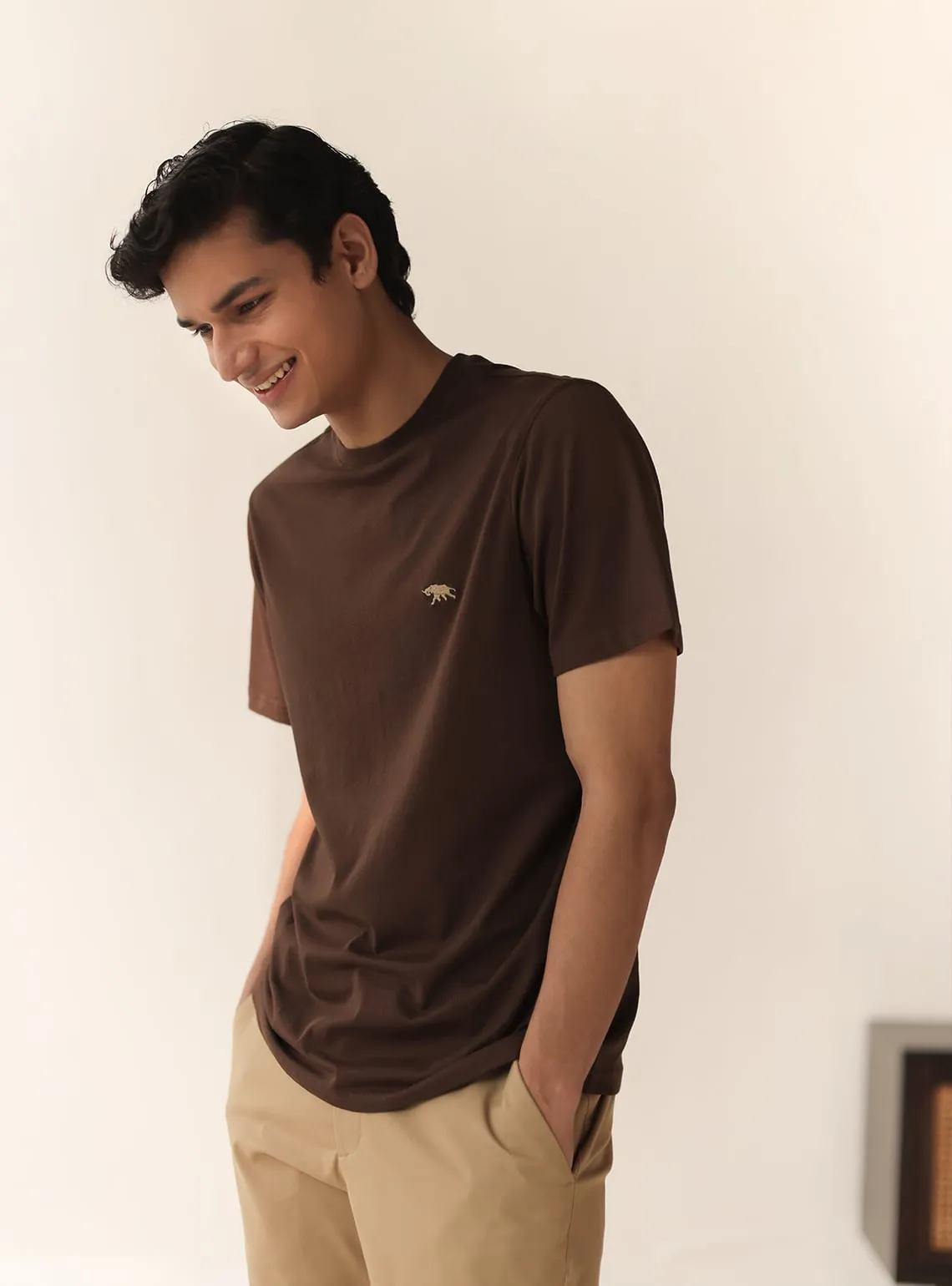 Chestnut Brown Crew