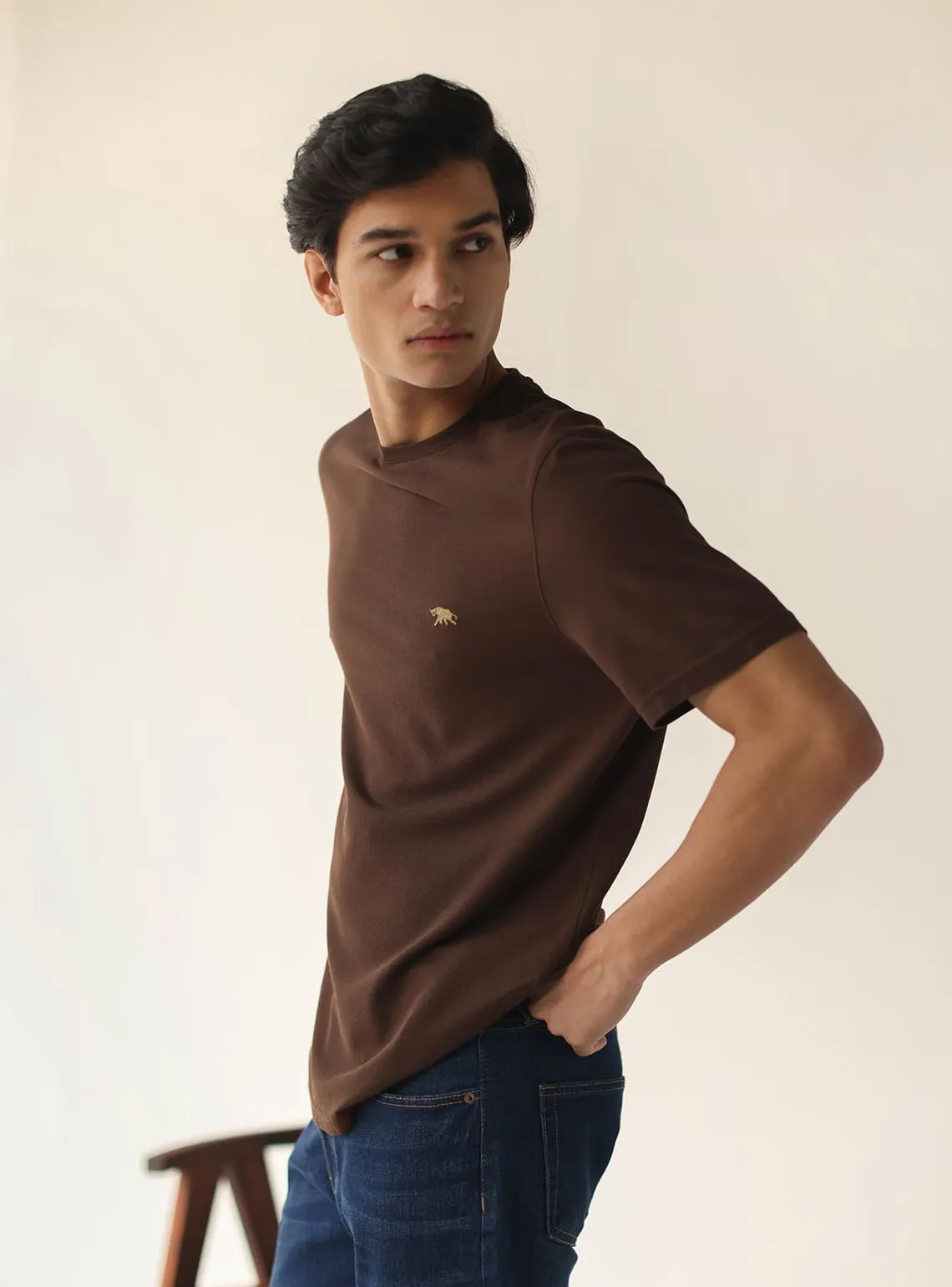 Chestnut Brown Crew