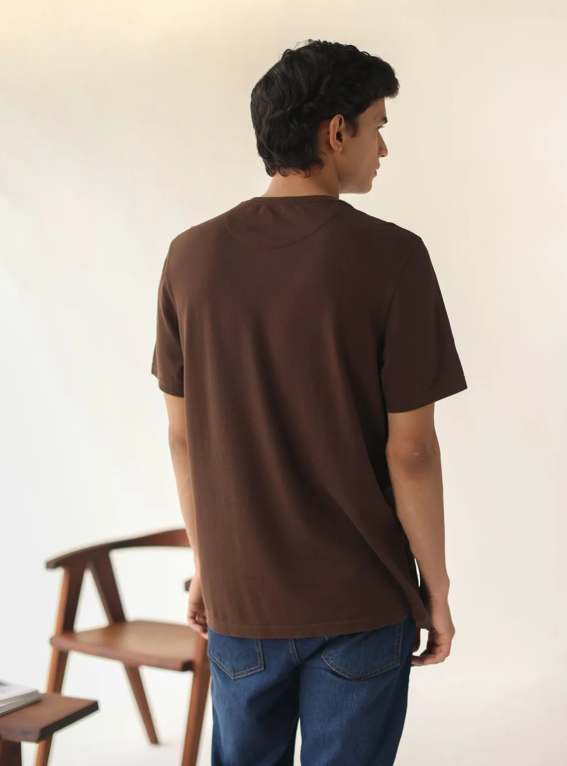 Chestnut Brown Crew