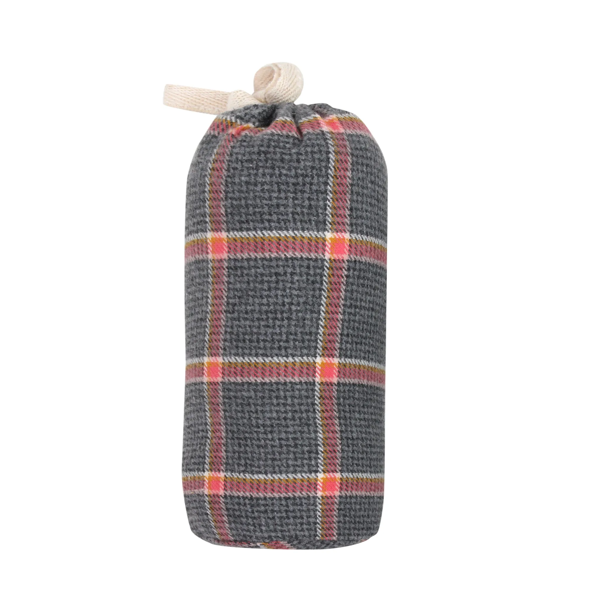 Coral/Grey Checkered Pyjama Pants