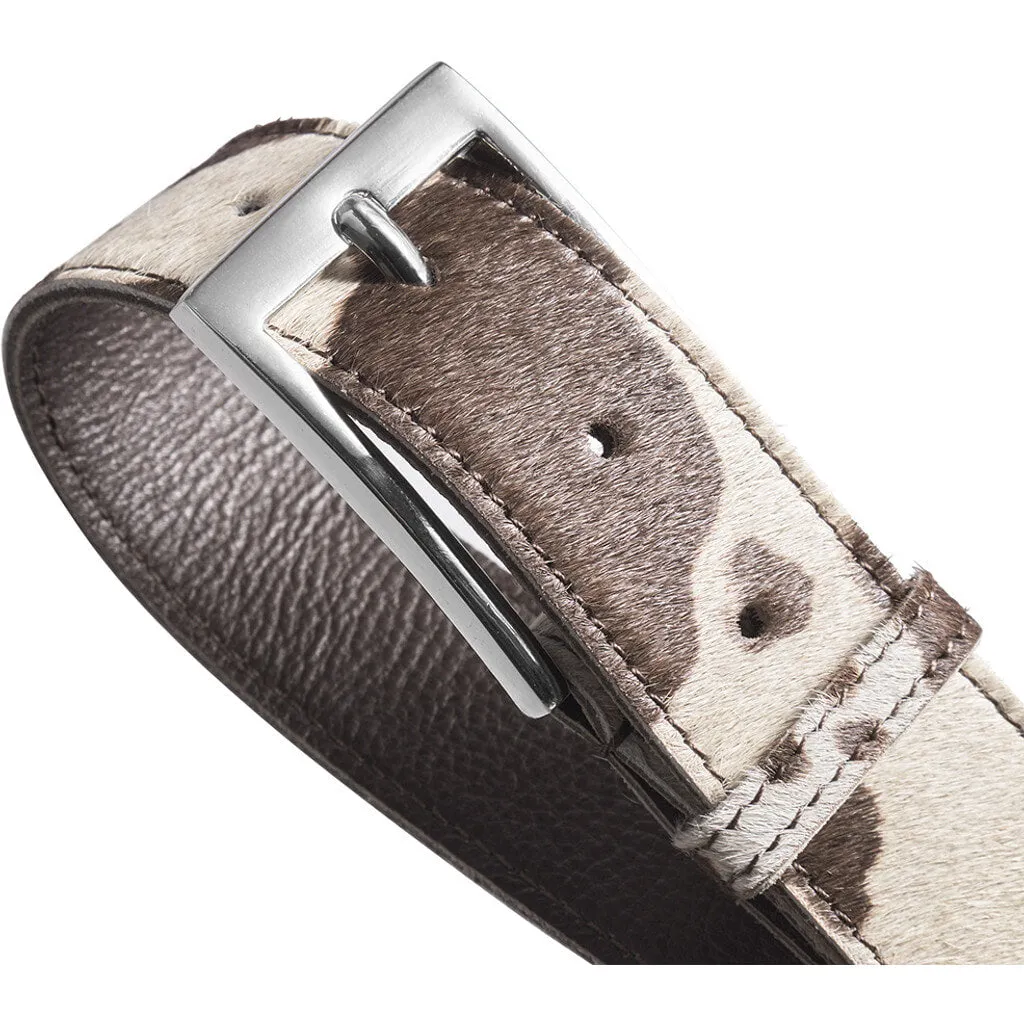 Cow belt / 16402 - Brown