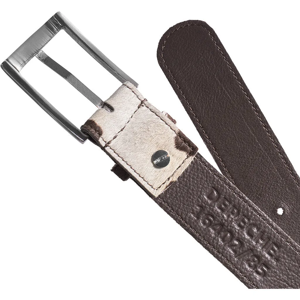 Cow belt / 16402 - Brown