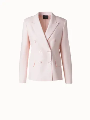 Double-Breasted Blazer in Linen Double-Face Double-Breasted Blazer in Linen Double-Face