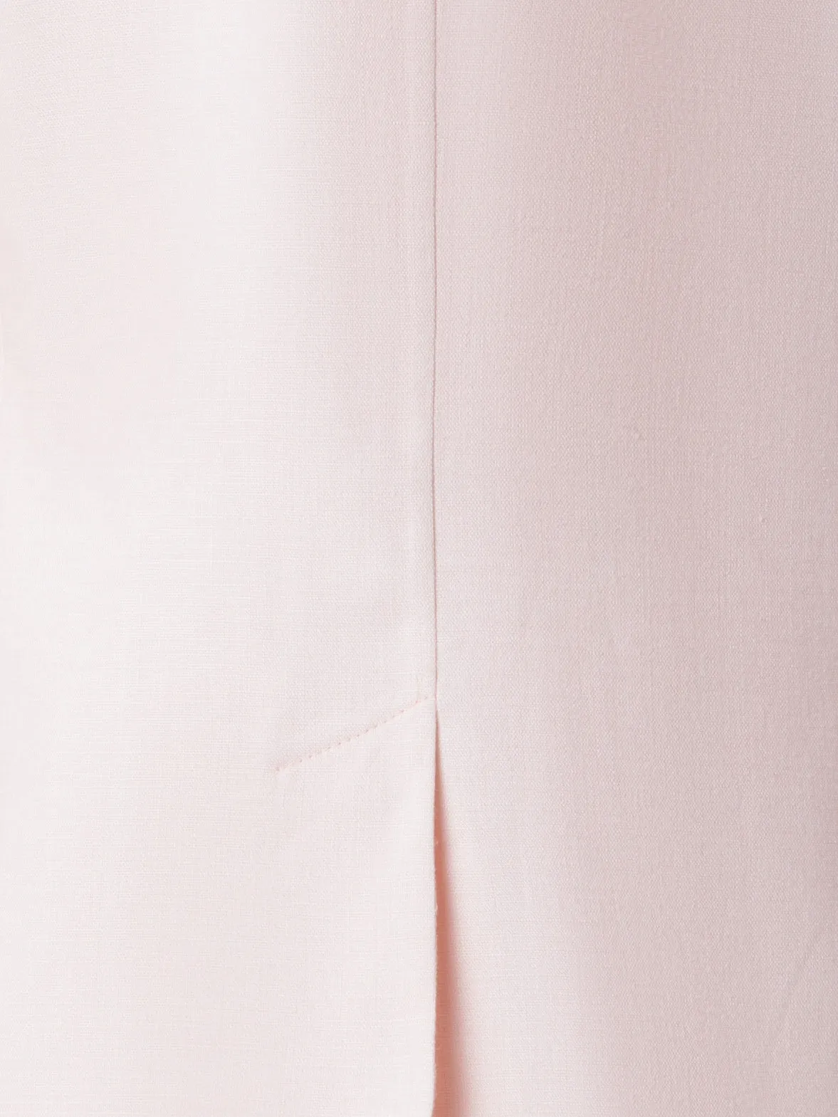Double-Breasted Blazer in Linen Double-Face