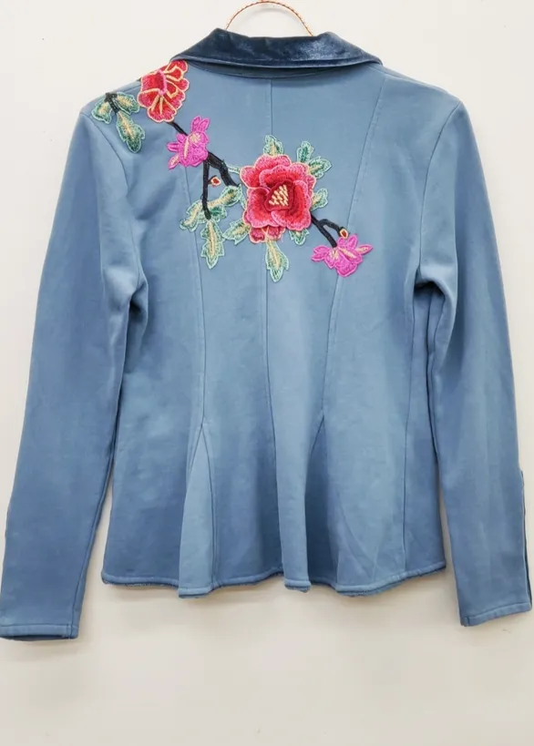 Elise French Terry Blazer