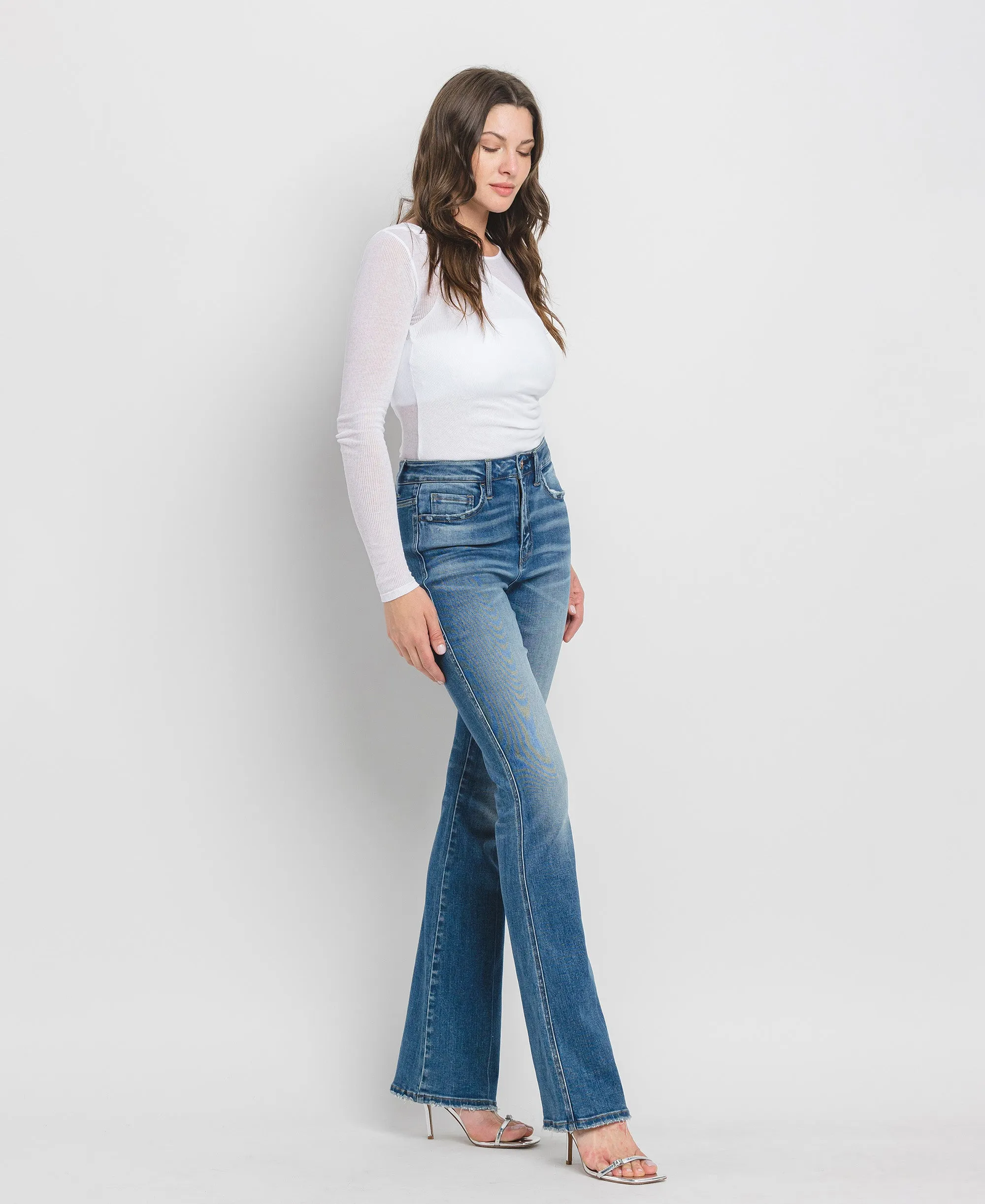 Err Free - High Rise Bootcut Jeans