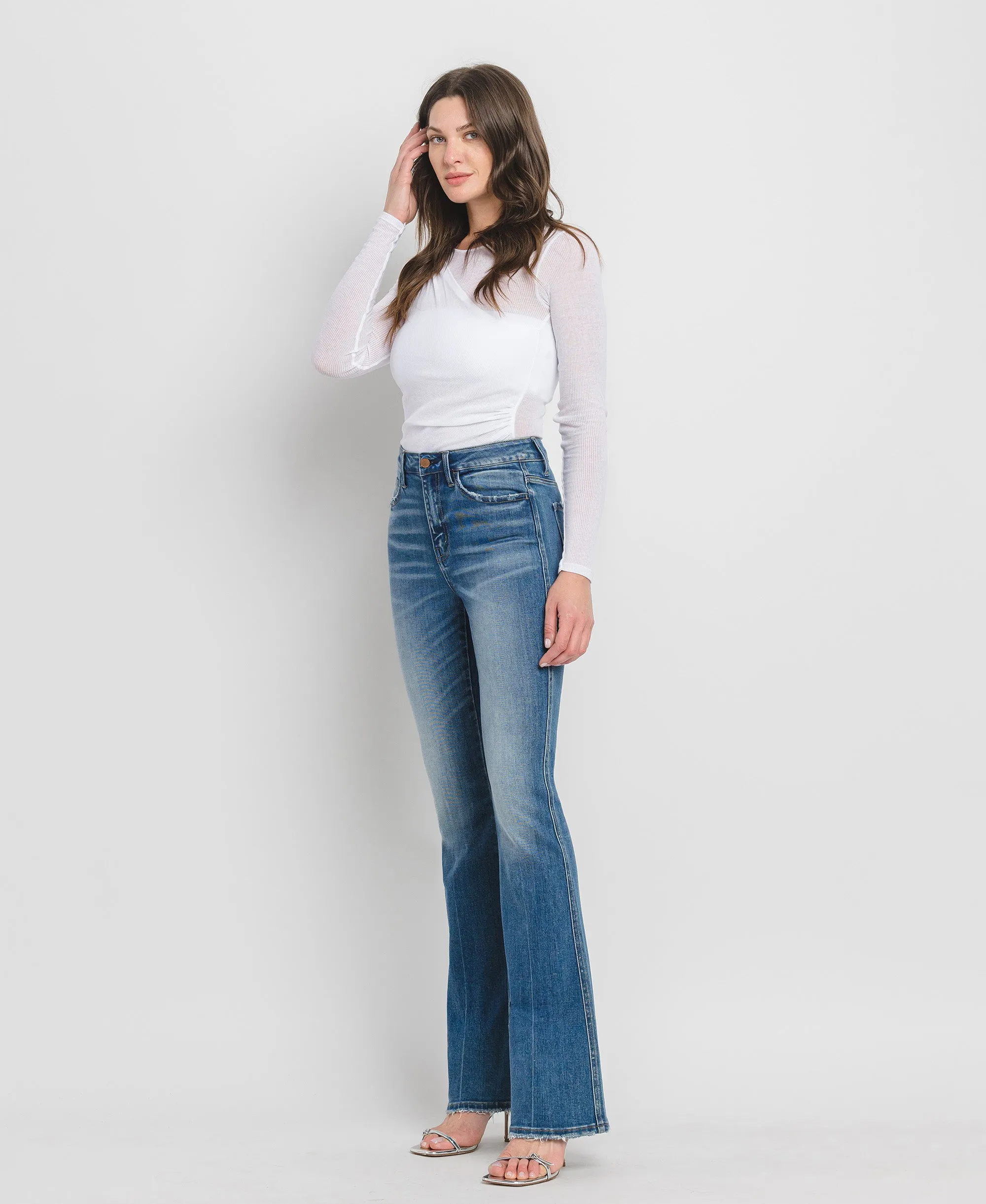 Err Free - High Rise Bootcut Jeans