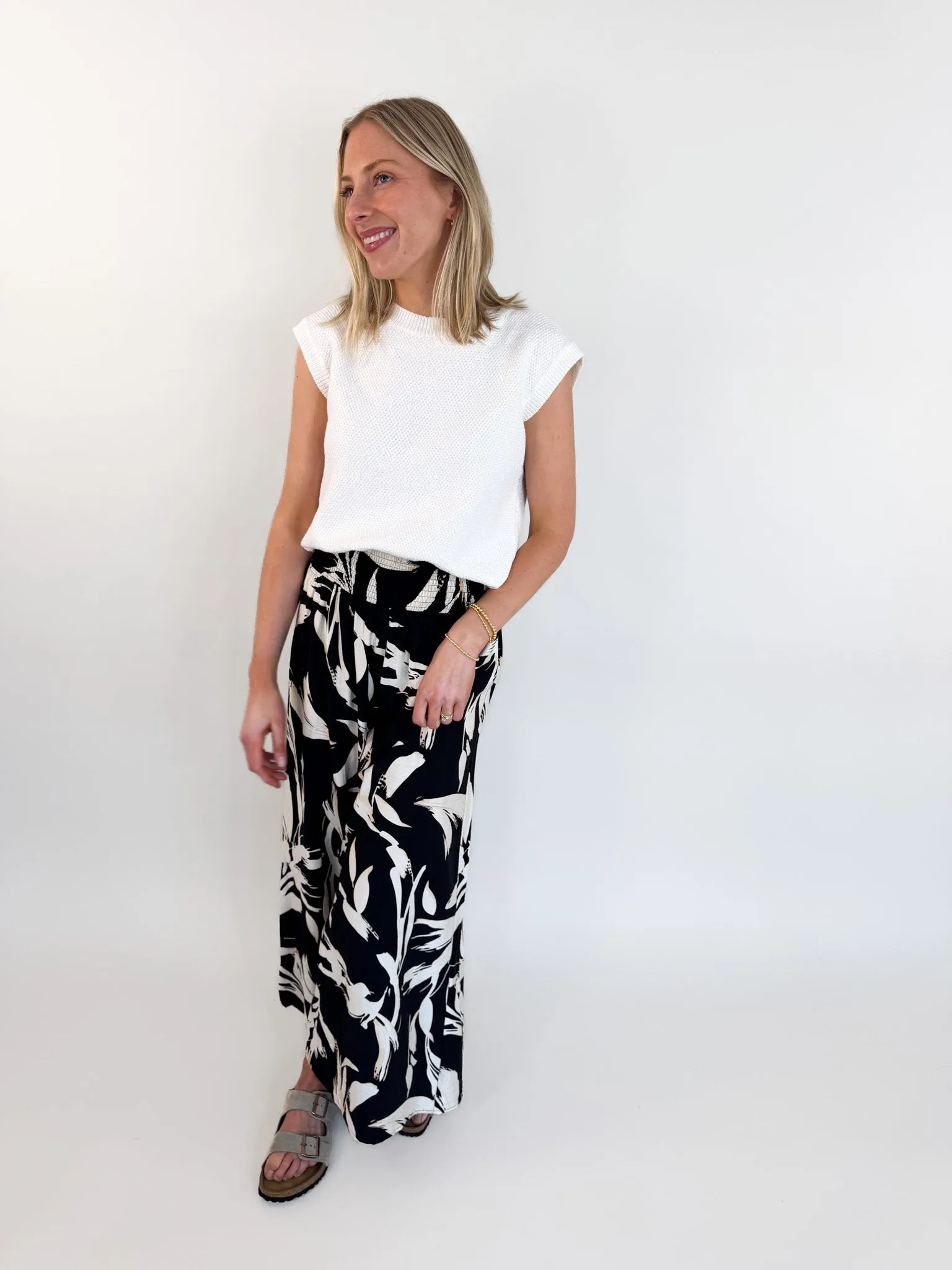 Felicity Wide Leg Floral Pant