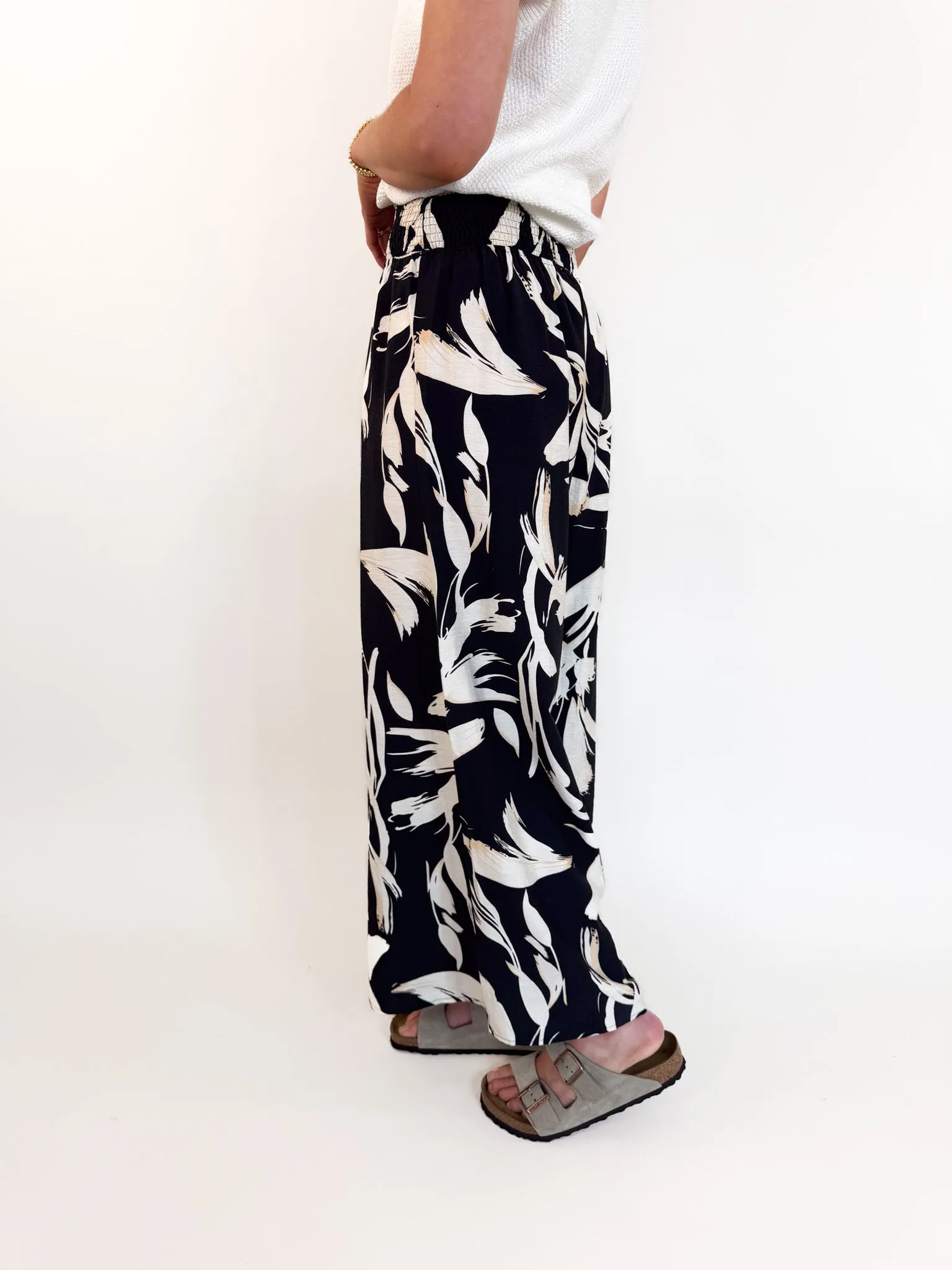 Felicity Wide Leg Floral Pant