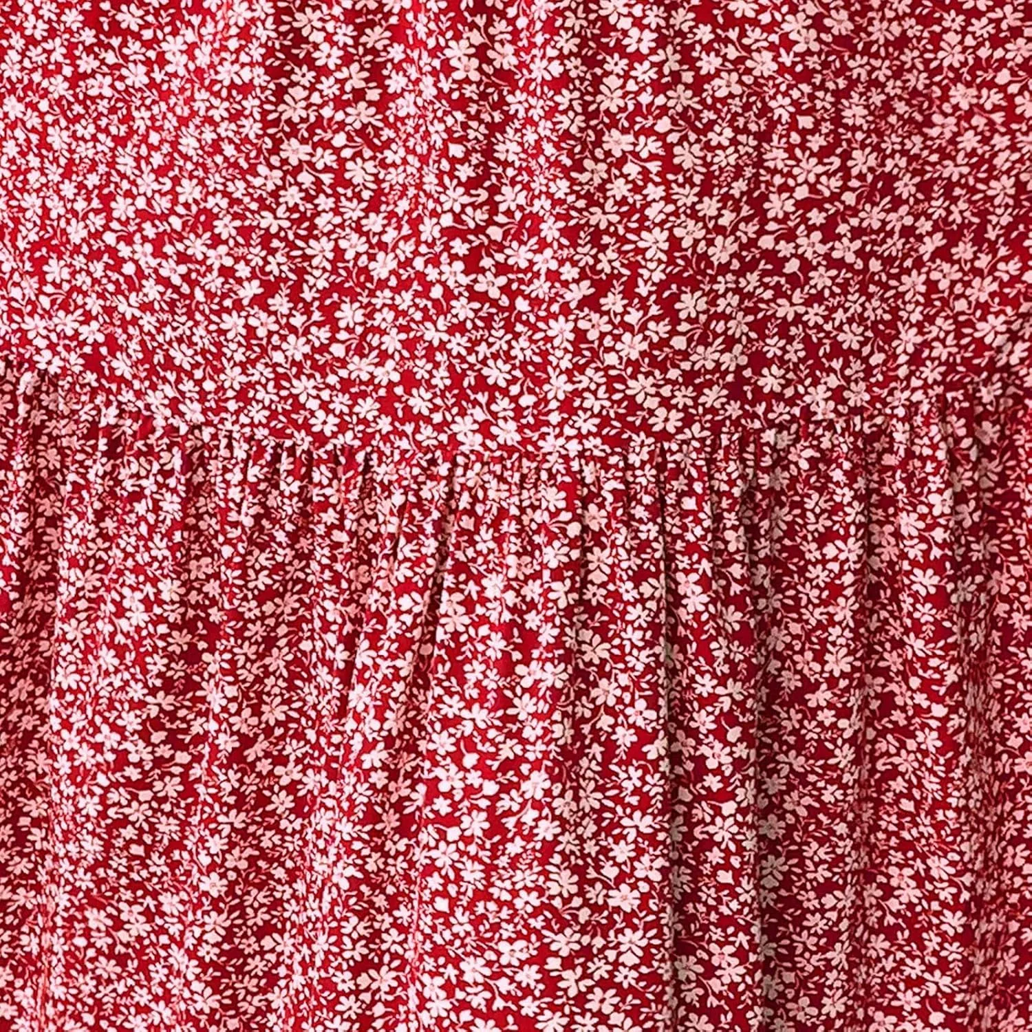 Floral Maxi Skirts for Women Trendy Summer High Waisted Long Skirts Elastic Waist Boho Beach A Line Skirt Cover Up