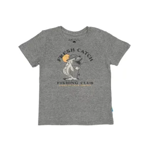 Fresh Catch Vintage Tee - Heather Gray by Feather 4 Arrow - FINAL SALE