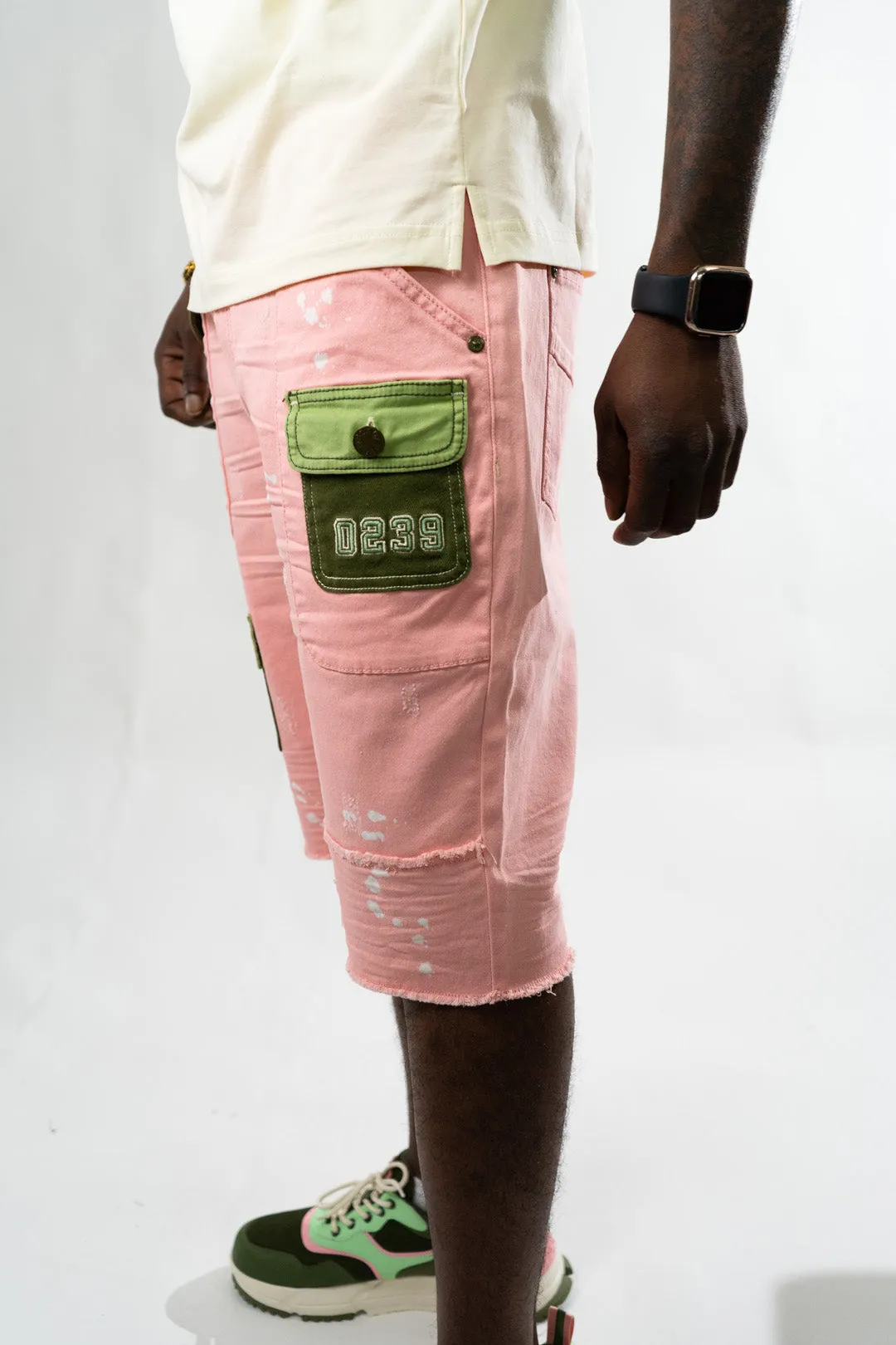Great Things Twill Cargo Shorts