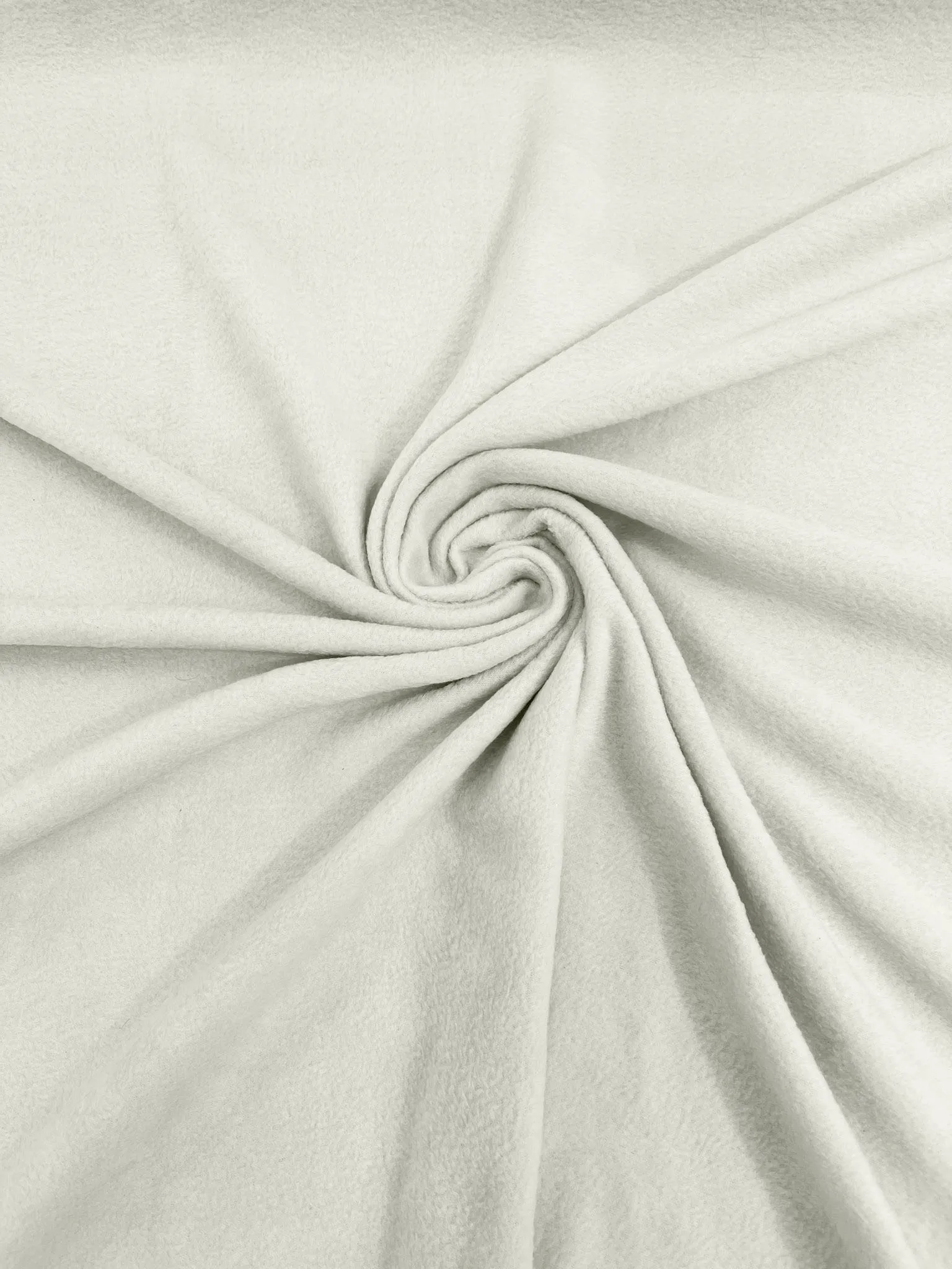 Ivory Solid Polar Fleece Fabric Sold by the yard 60"Wide|Antipilling 245GSM |Medium Soft Weight| Blanket Supply,DIY, Decor,Baby Blanket
