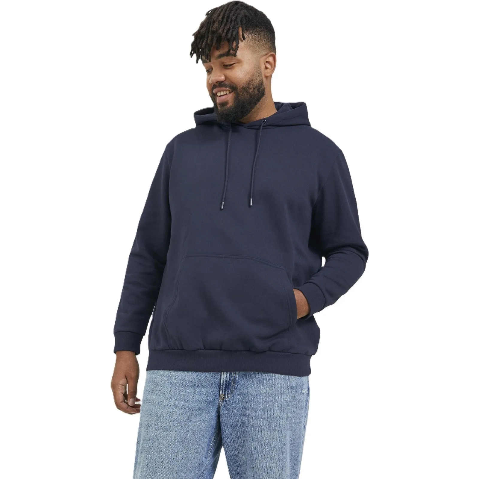 Jack & Jones Mens Bradley Sweat  Big & Tall Hoodie