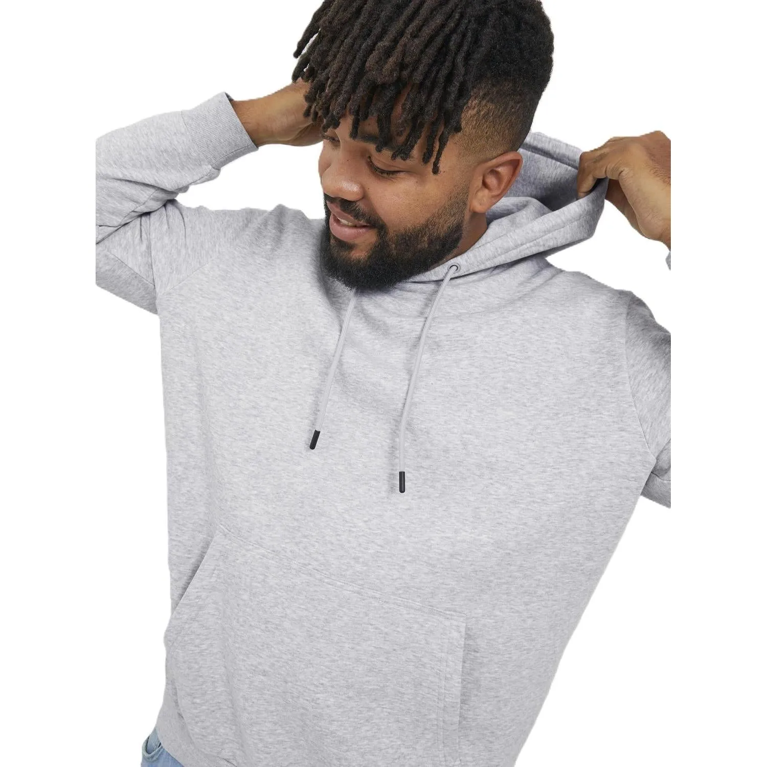 Jack & Jones Mens Bradley Sweat  Big & Tall Hoodie