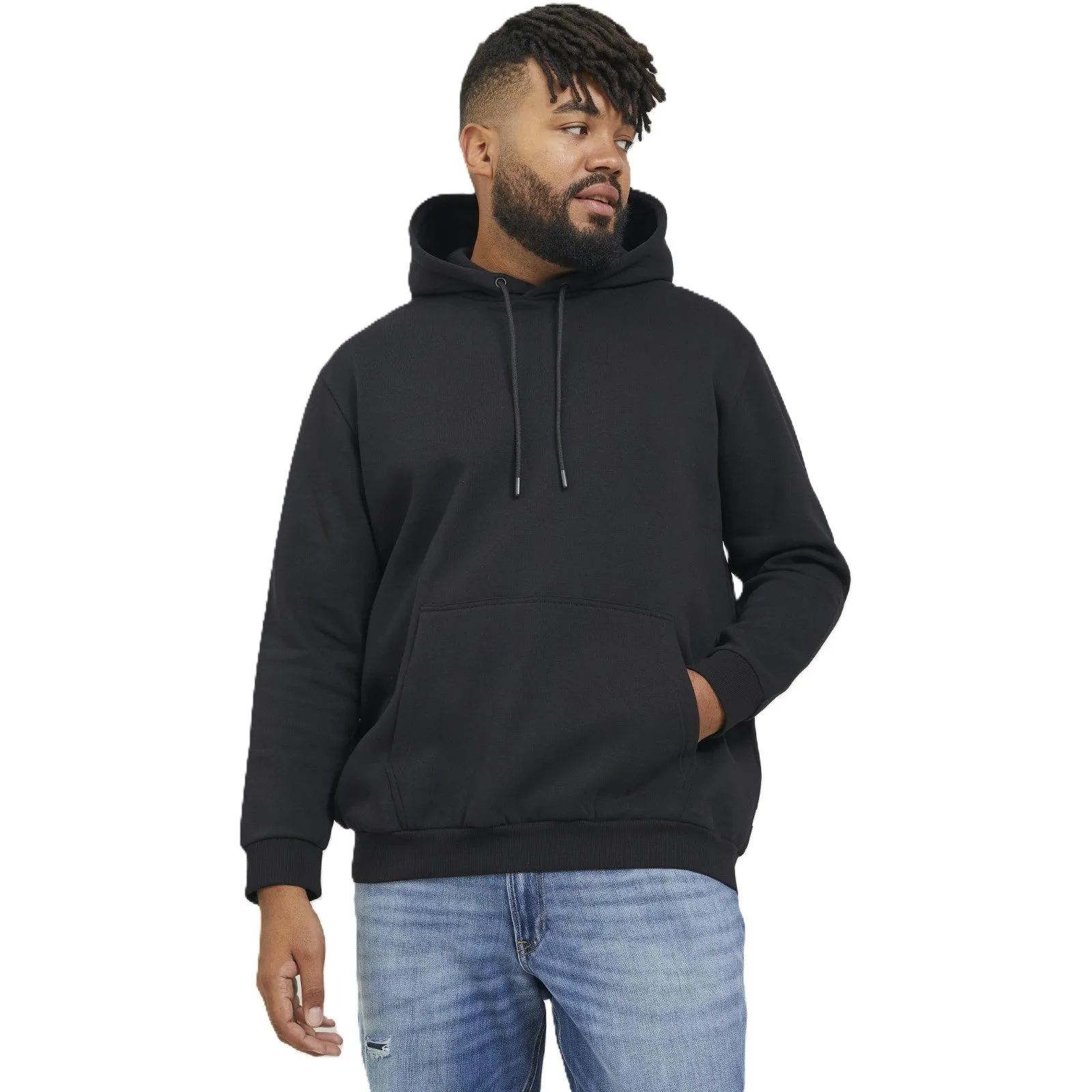 Jack & Jones Mens Bradley Sweat  Big & Tall Hoodie