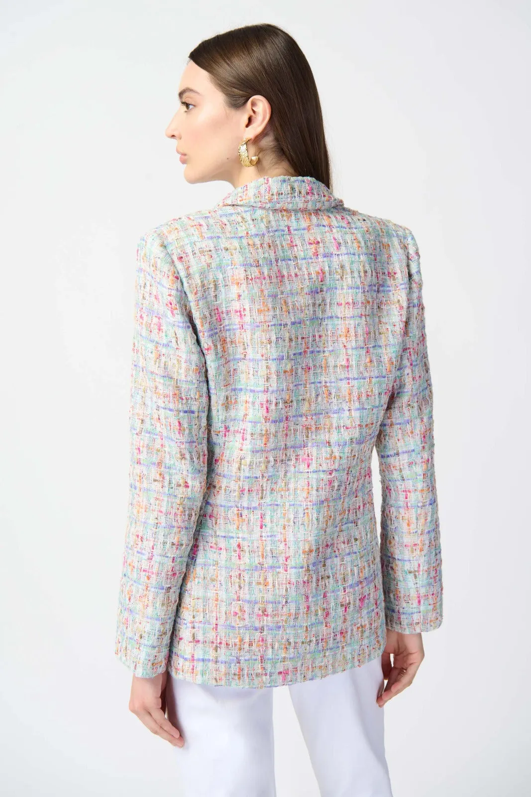 Joseph Ribkoff Multicolor Fitted Blazer Style 241927