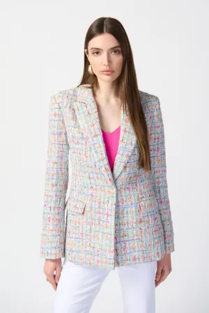 Joseph Ribkoff Multicolor Fitted Blazer Style 241927