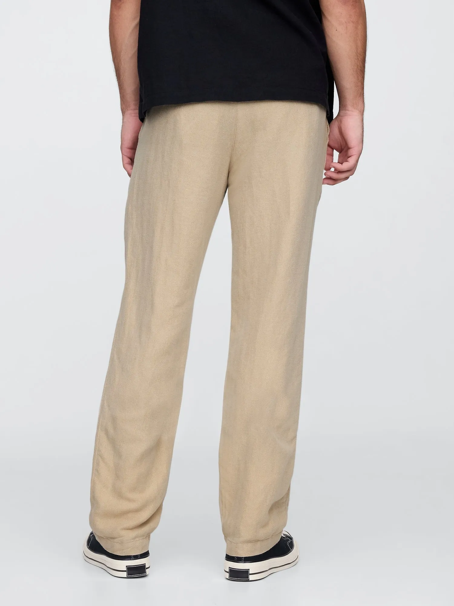 Linen-Cotton Khakis