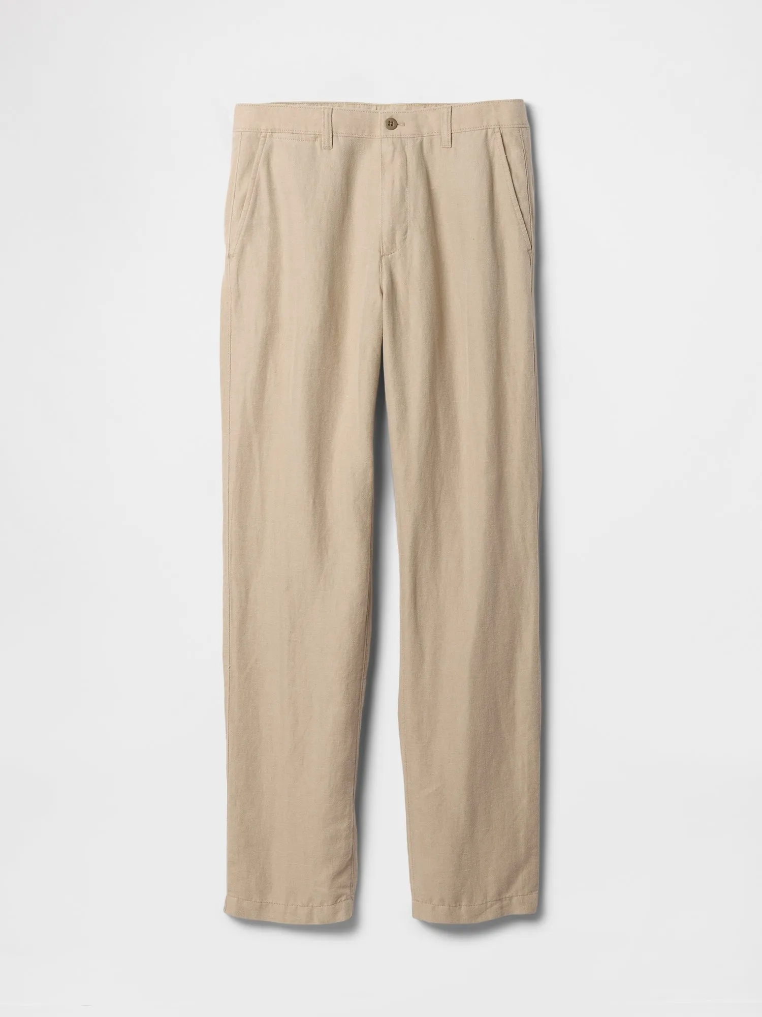 Linen-Cotton Khakis
