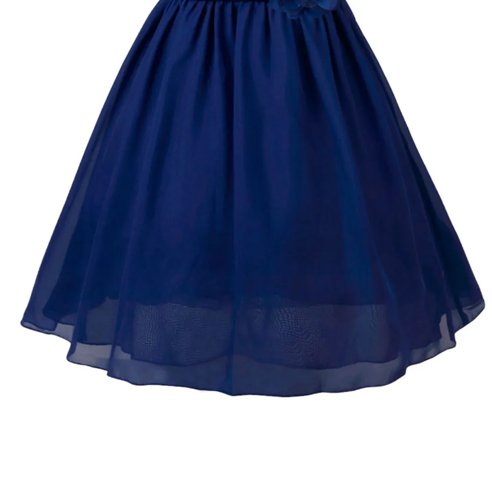 Little Girl Formal Dresses Kids Prom Party Wedding Dresses
