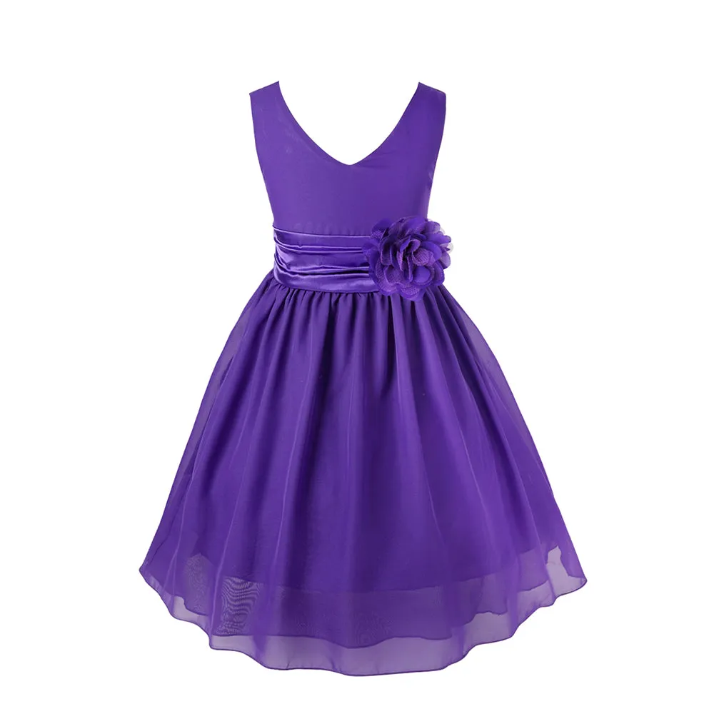Little Girl Formal Dresses Kids Prom Party Wedding Dresses