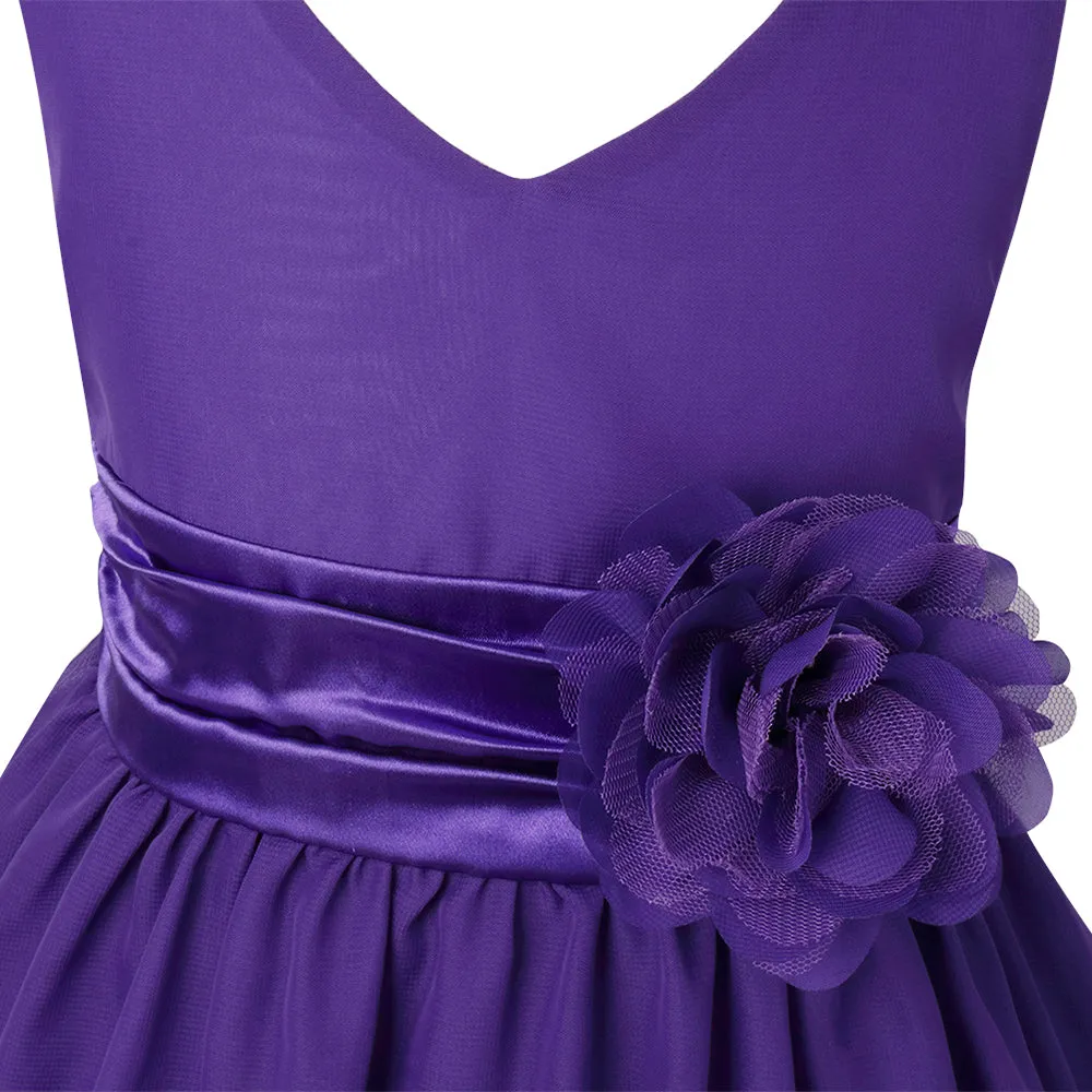 Little Girl Formal Dresses Kids Prom Party Wedding Dresses