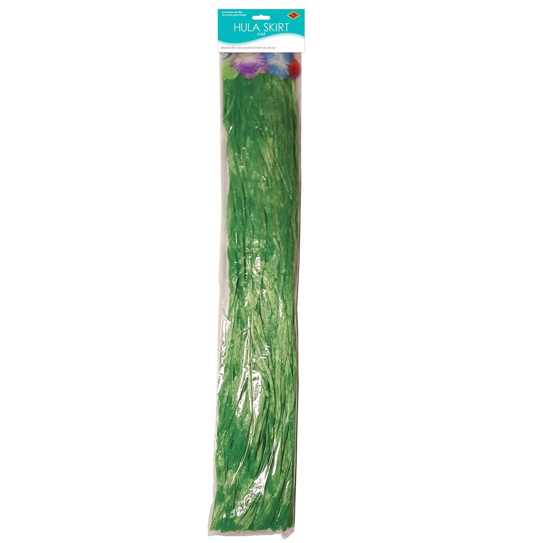Luau Party Adult Artificial Grass Hula Skirt