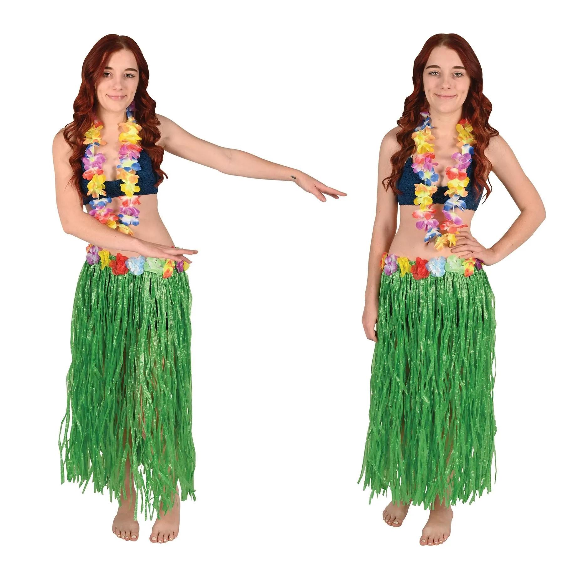 Luau Party Adult Artificial Grass Hula Skirt