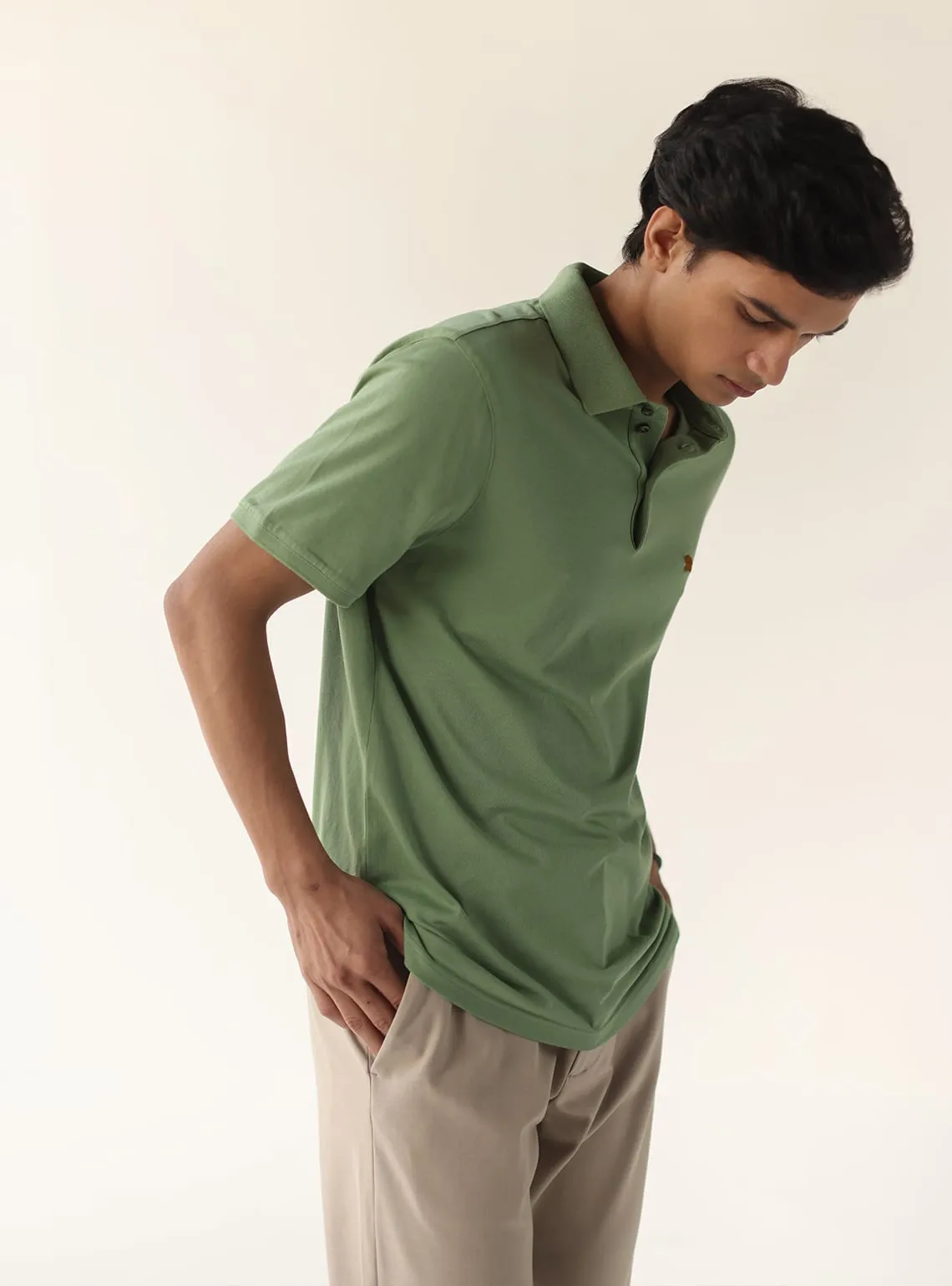 Matcha Green Polo