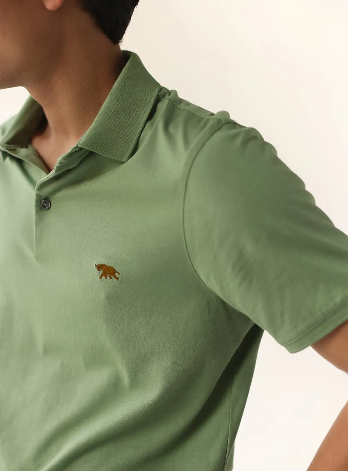 Matcha Green Polo