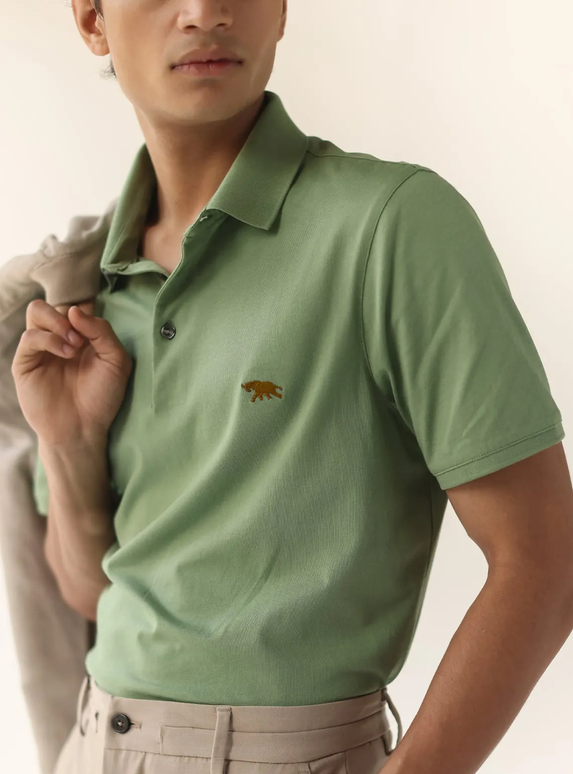 Matcha Green Polo