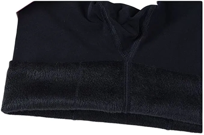 New Romastory Women's Winter Warm Pantyhose Tights Elastic Fleece Lined Leggings, Black, Sz S/M!