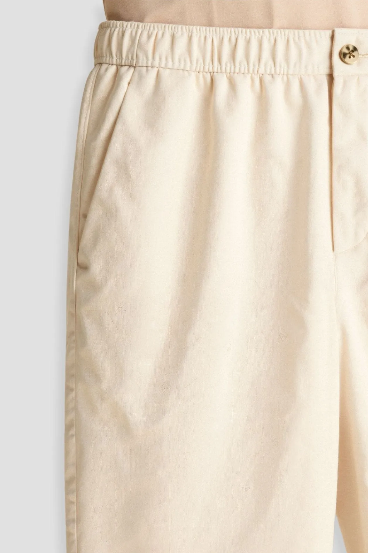 NOBA Regular Fit Linen Loose Pants