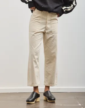 orSlow Summer Fatigue Pants, Ecru
