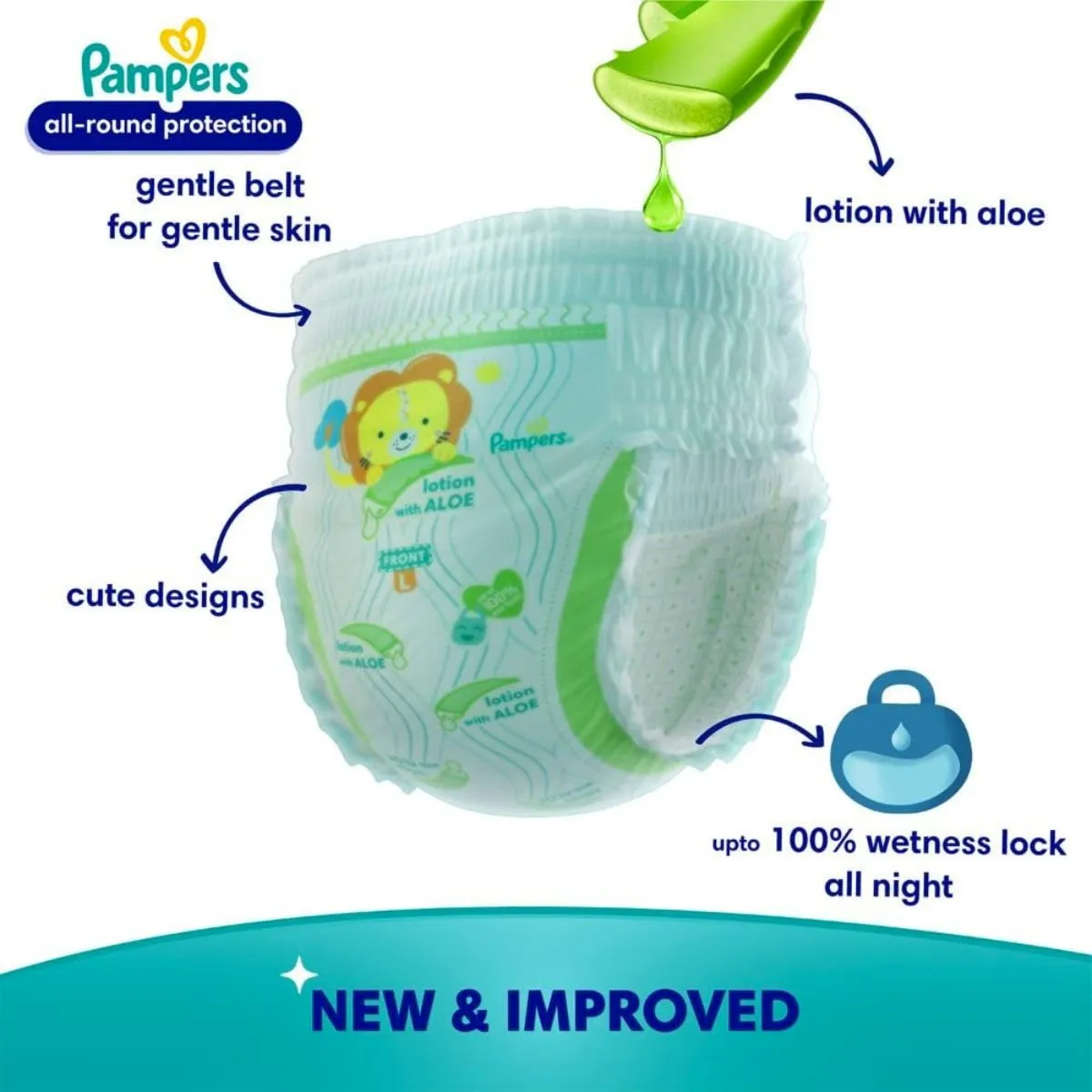 Pampers Pants XLarge 56 Pants (12-17 KG)