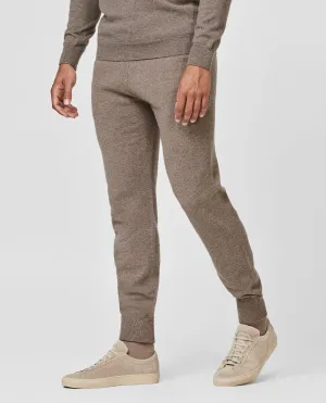 Papi Fabio Taupe Wool & Cashmere Leisure Pants