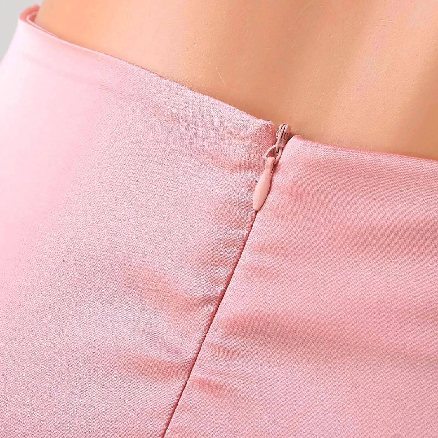 Plus Size Skirt Women Elastic High Waist Boho Maxi Skirt Casual Drawstring A Line Long Skirt